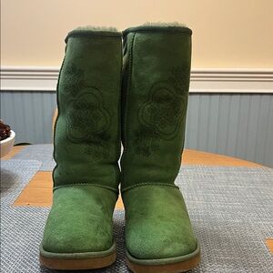 UGG Forest Green Tall Boots